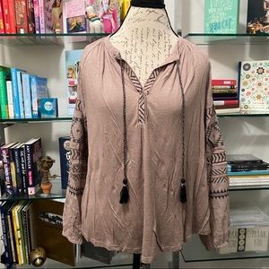 Lucky Brand Medium Aztec Top